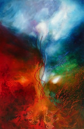 paysage abstrait